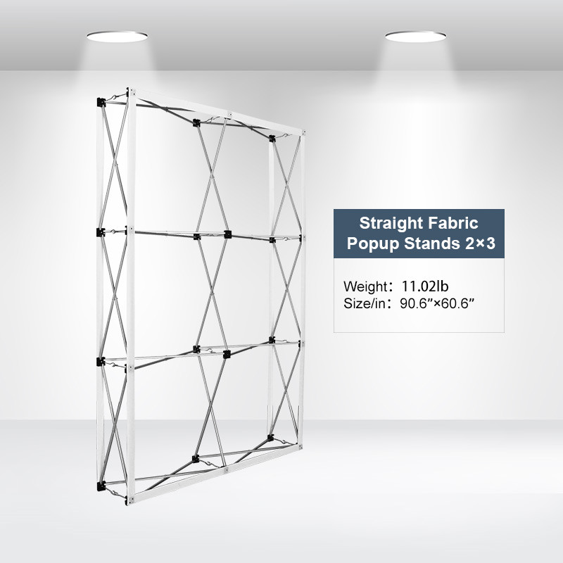Straight Fabric Popup Displays (2)